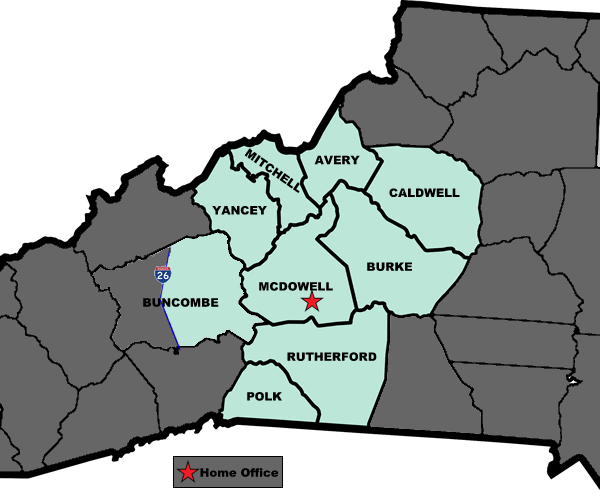 counties-map – Foothills Large Animal Hospital